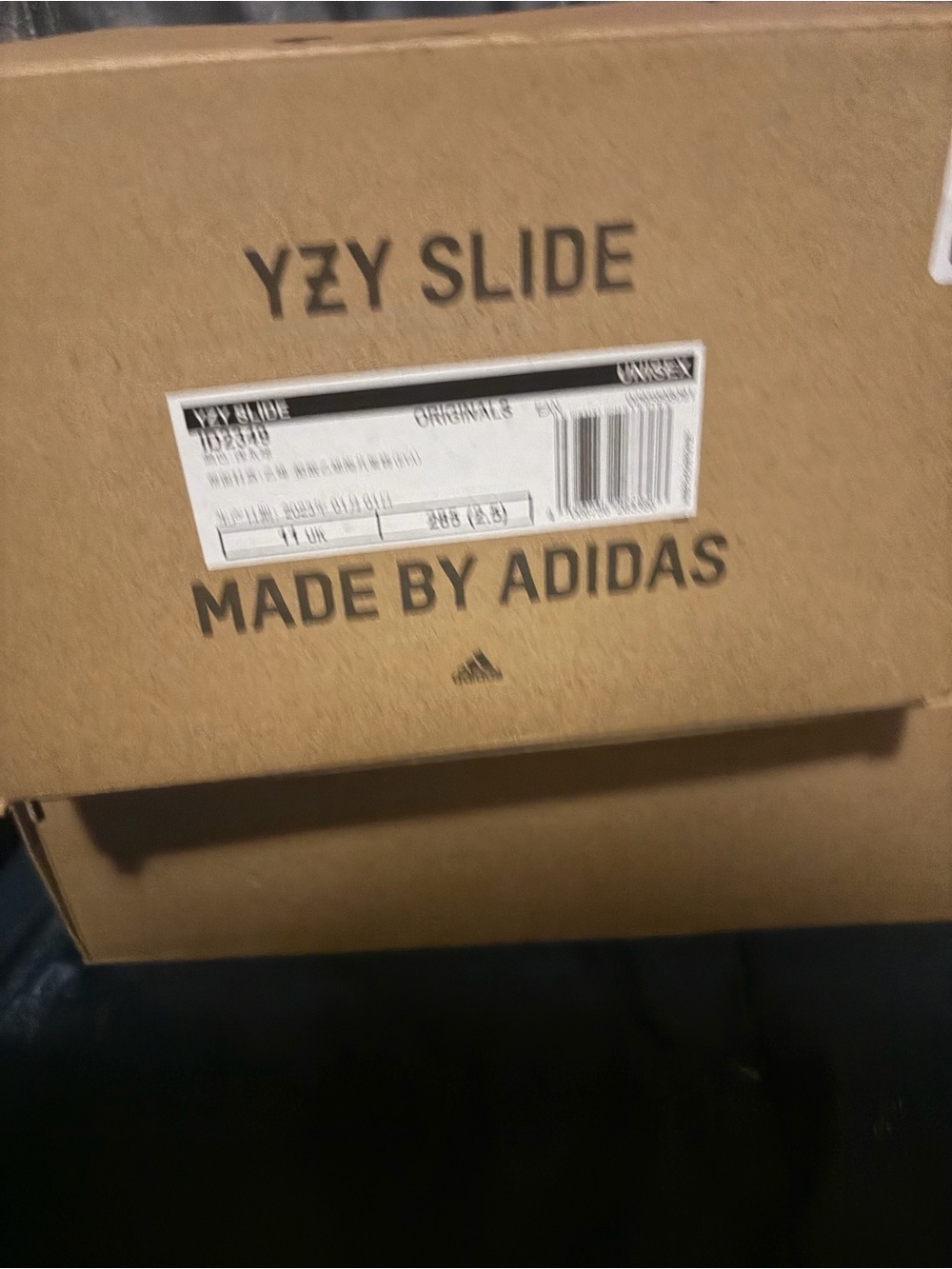 adidas YZY SLIDE Box - Brown - Picture 2 of 9